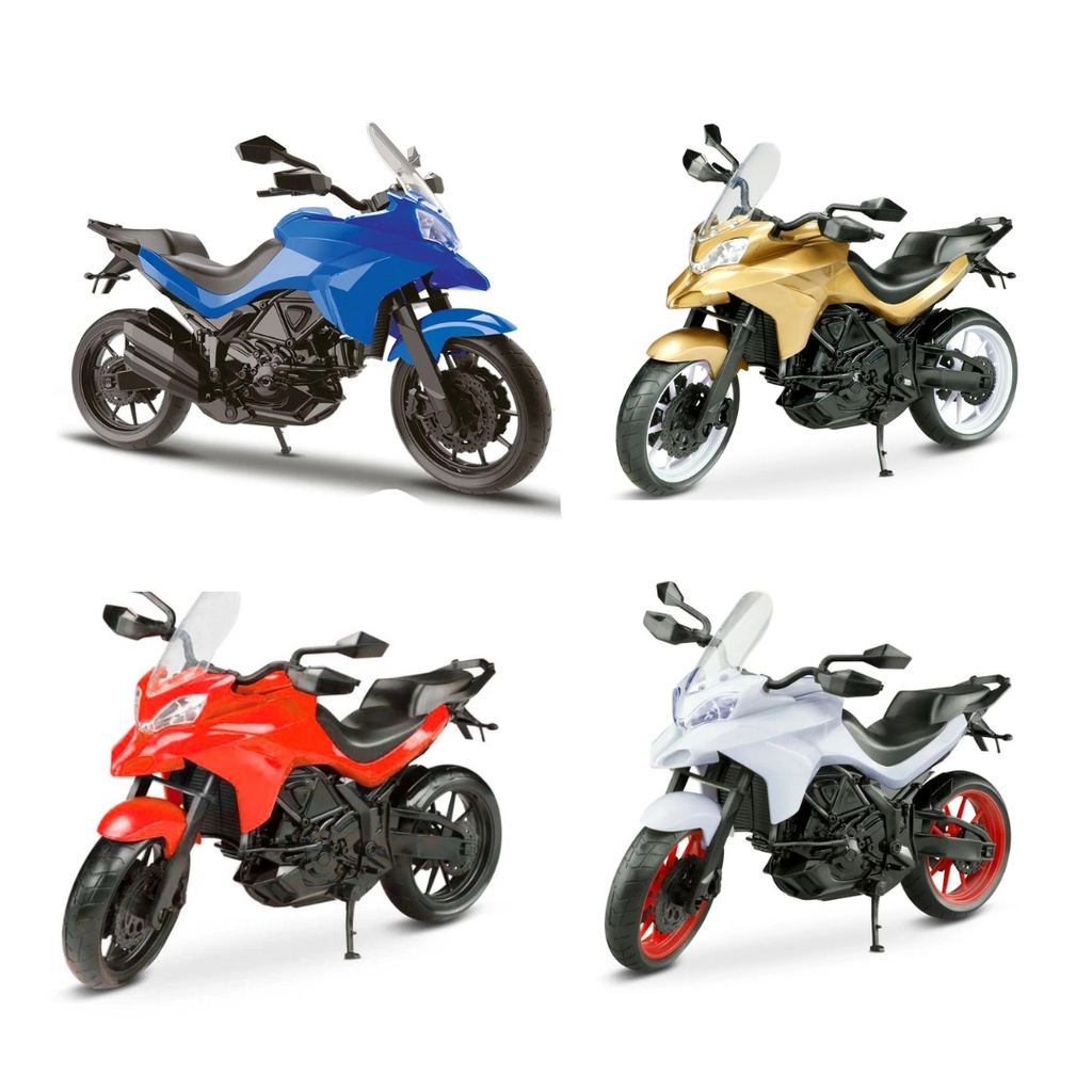 Moto de Brinquedo Branca Roma Brinquedos Multi Motors