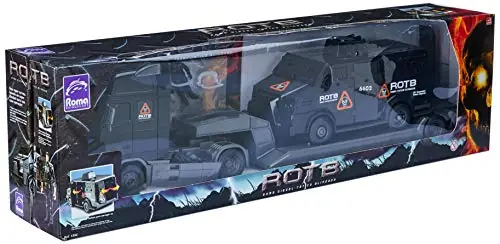 Caminhão Roma Diesel Tático Blindado Roma Brinquedos