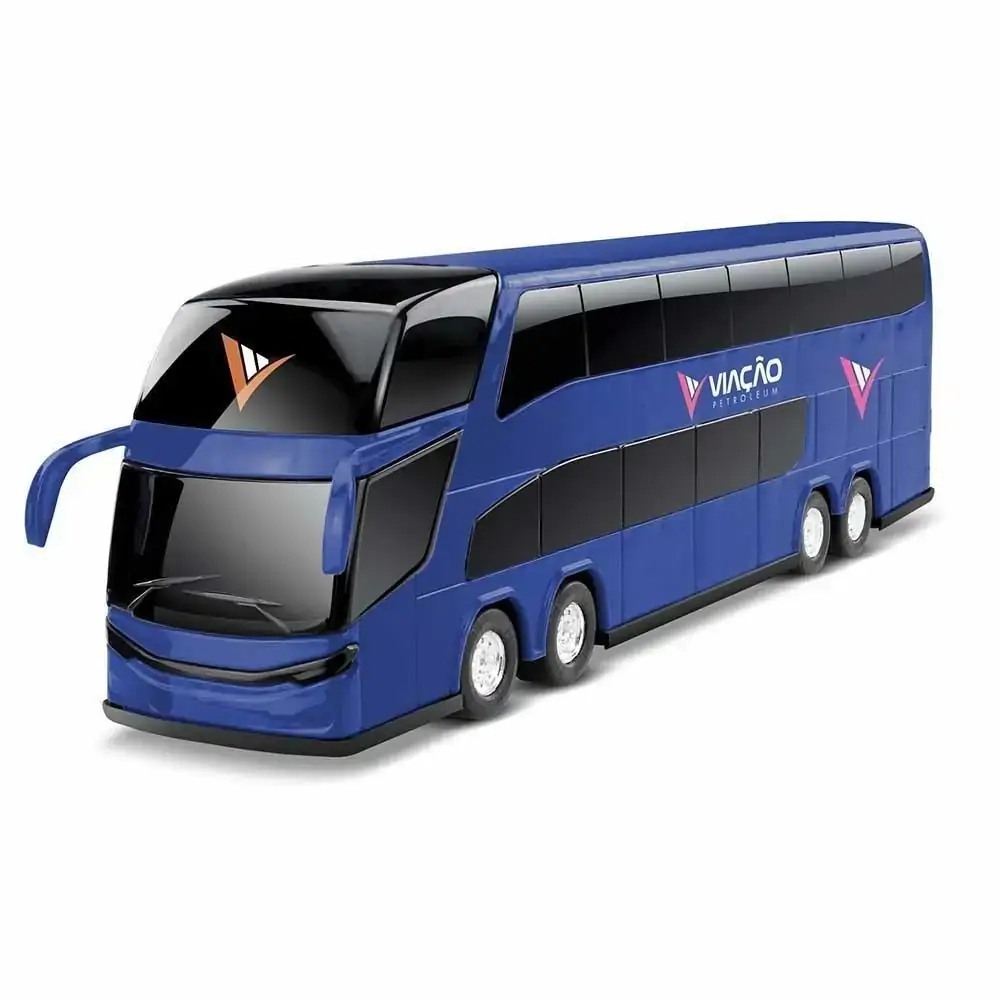 Ônibus Viação - Petroleum - 32 cm - Azul - Roma