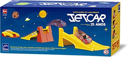 Super Rampa De Lançamento Jetcar Edição Limitada - Roma