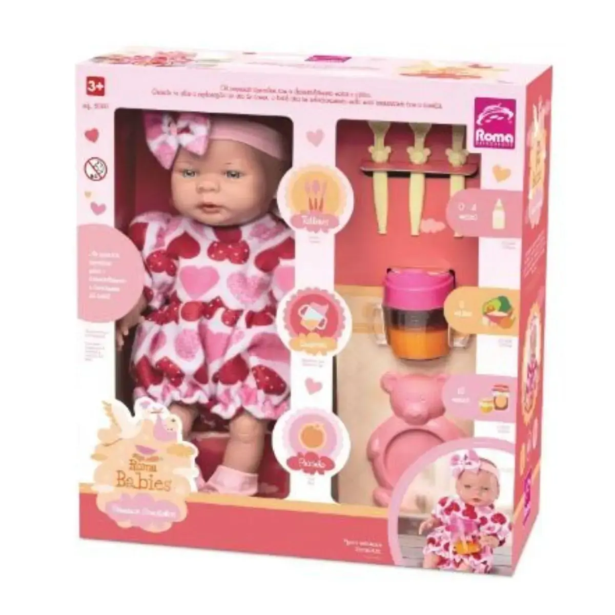 Brinq Roma Babies Primeiras Comidinhas 5