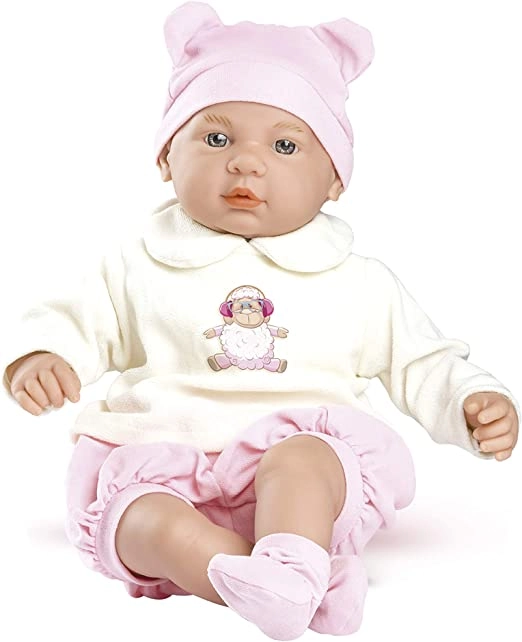 Boneca Roma Jensen 5077 Bebe Real Choro