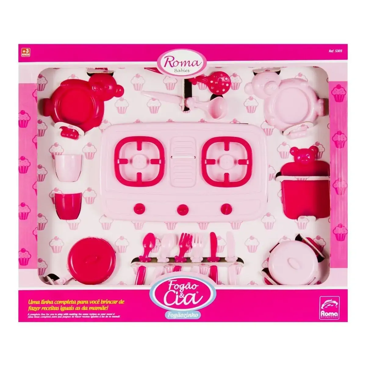 Fogão E Cia Fogãozinho Roma Brinquedos