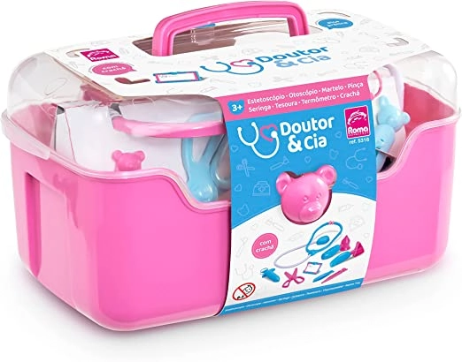 Maleta De Brinquedo Doutor Cia Roma Brinquedos Babies