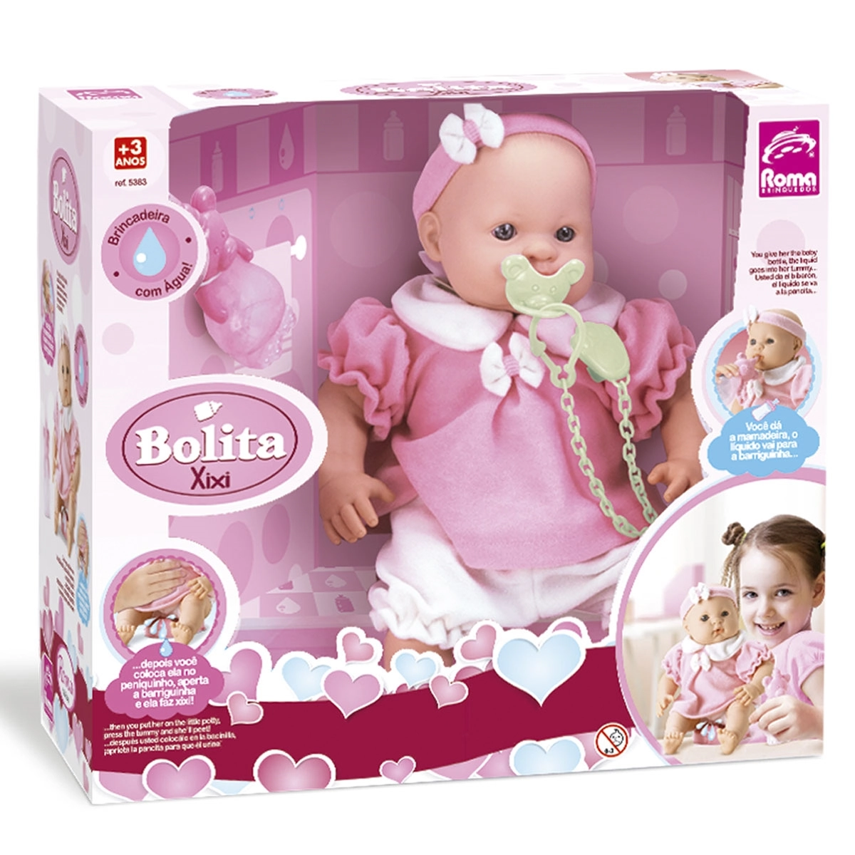Boneca Jensen Bolita Xixi