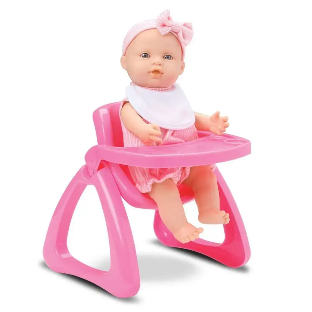 Boneca Micro Bebe Mania Papinha