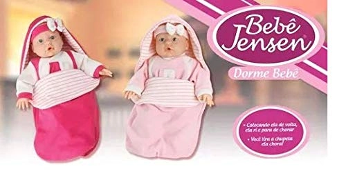 Boneca Jensen Dorme Bebe