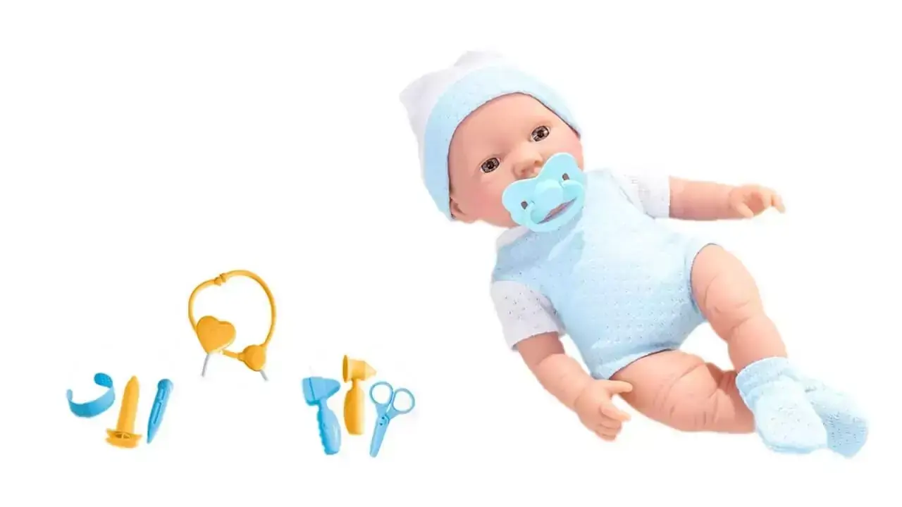 Boneco Bebezinho Real Primeiros Cuidados Menino 5682 Roma