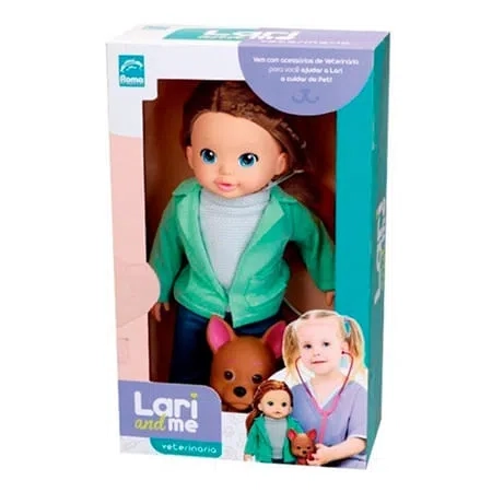 Boneca Lari And Me Collection Veterinaria