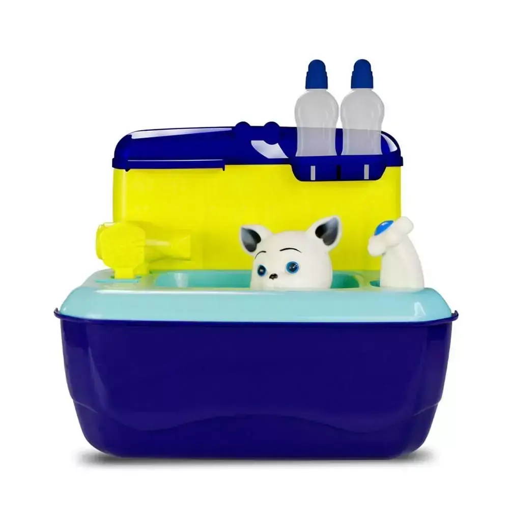 Maleta Veterinária Azul Gatinho Coleção Filhotinhos Baby Pet - Roma