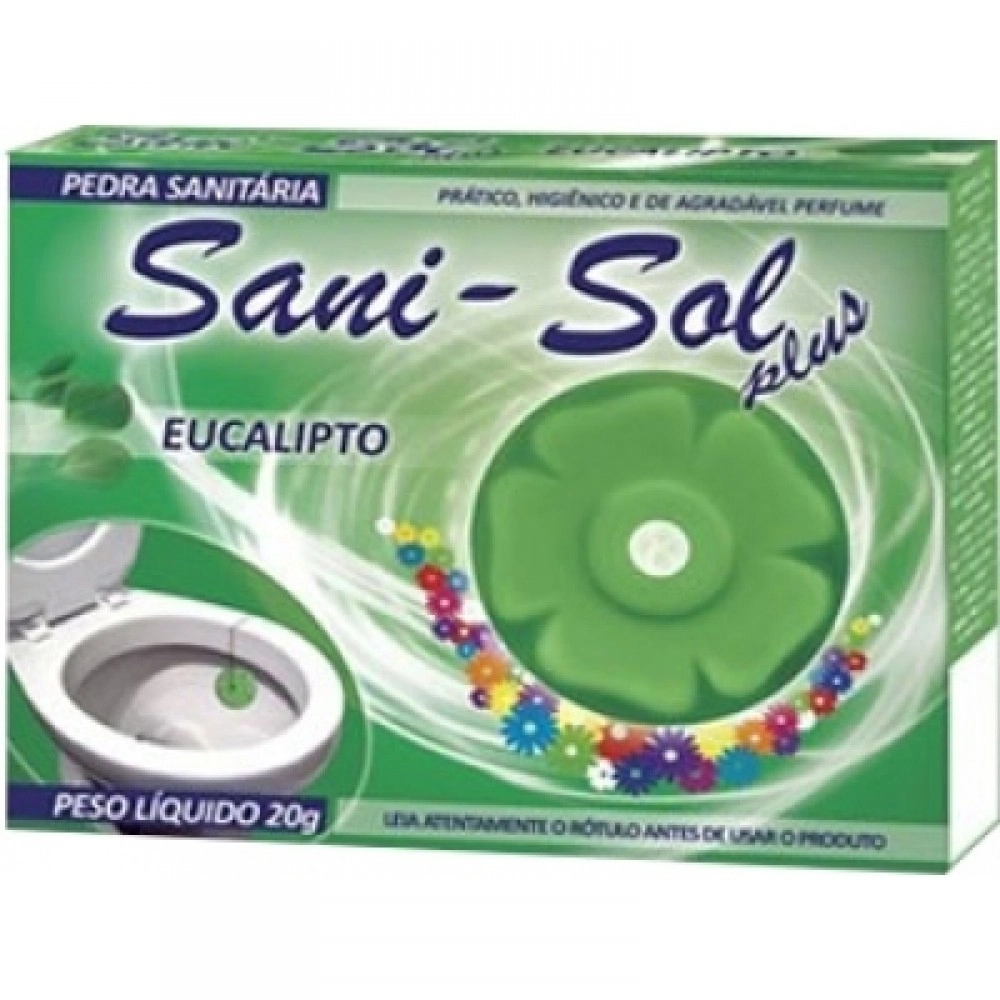 Pedra Sanitaria Sani Sol 20gr Eucalipto