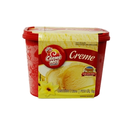 Sorvete Creme Mel Creme 2lt