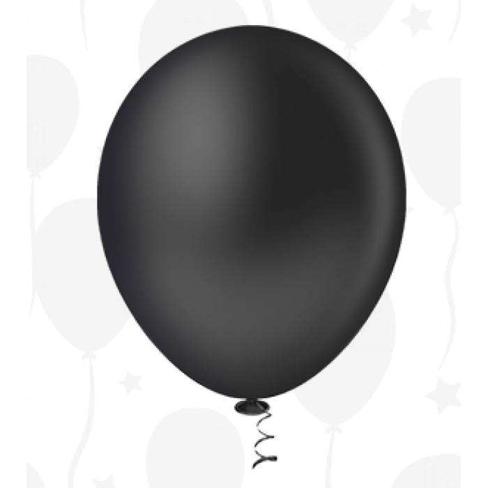 BALAO 9 LISO REDONDO GRANFESTA PRETO 50UN PIC PIC