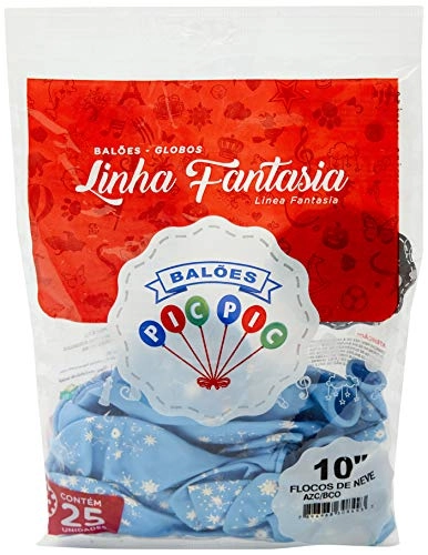 Balao Gran Festa Pic Pic C/25 Dec.flocos De Neve