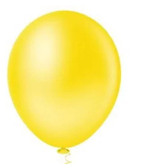 Balao Pic Pic 8 Liso Red Amarelo C/50