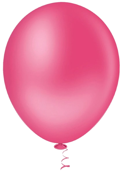 Balao Liso Redondo Pink