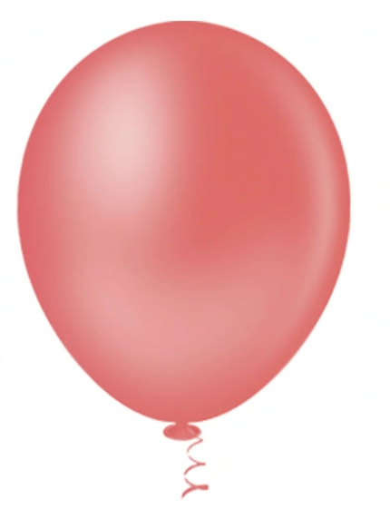 Balao Liso Red.granfesta 09 50x1 Coral