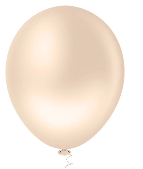 Balao 9 Liso Red Granfesta Pct C/50 Bege