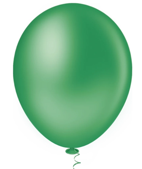 Balao Liso Red.10 Verde Pic Pic 50un Pt 50un