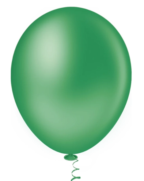 Balao Liso 16 Verde C/12 Pic Pic