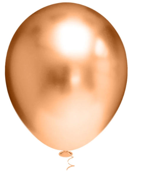Balao Platino Redondo N0