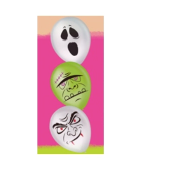 Balao Liso Dec. 10 Halloween Monsters C/25 Pic Pic