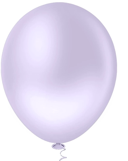 Balao Liso 16 Candy Lilas C/50 Pic Pic