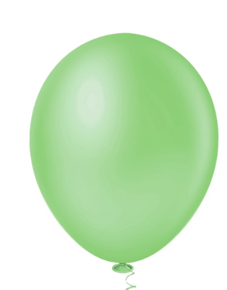 Balão N9 Cor Neon Verde Pic Pic 25un