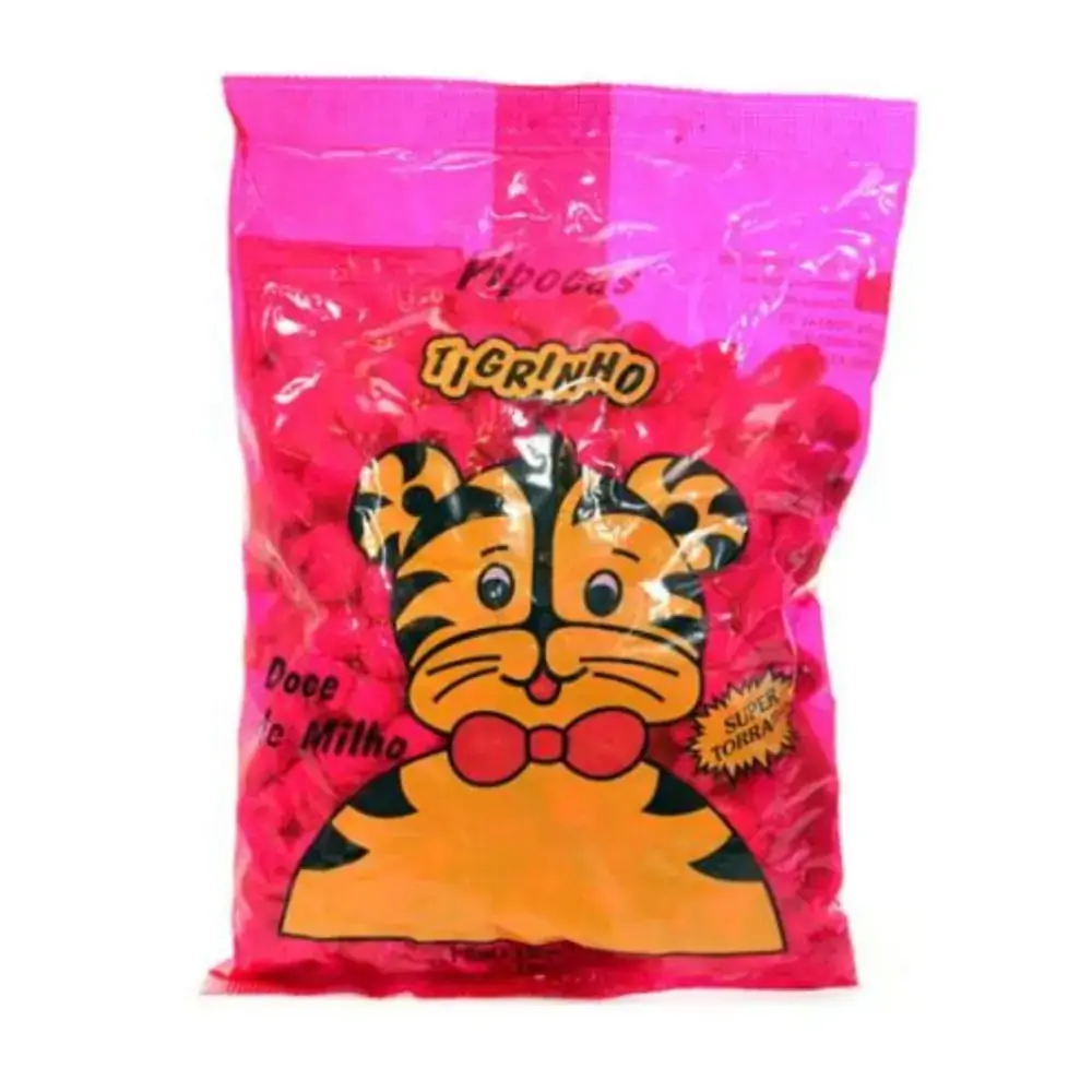 Pipoca Pronta Doce Tigrinho Pacote 75g