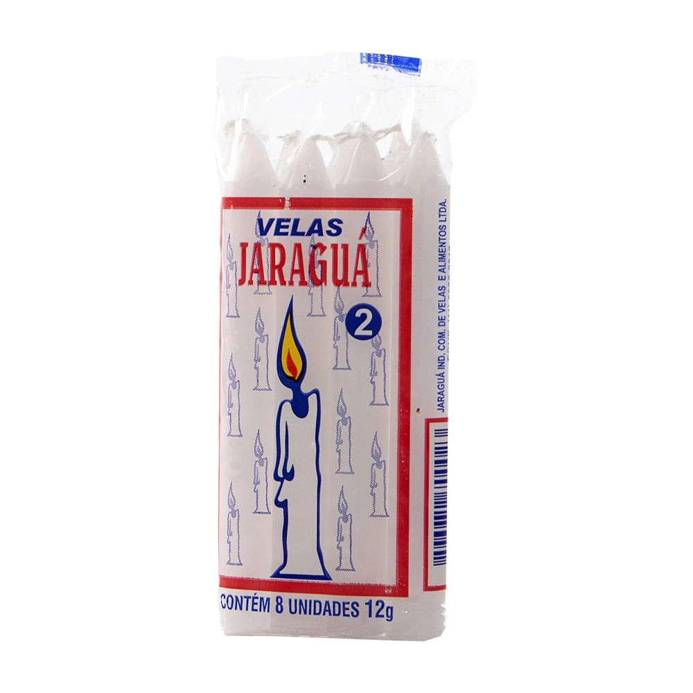 Vela Palito Branca N 2 Jaragua