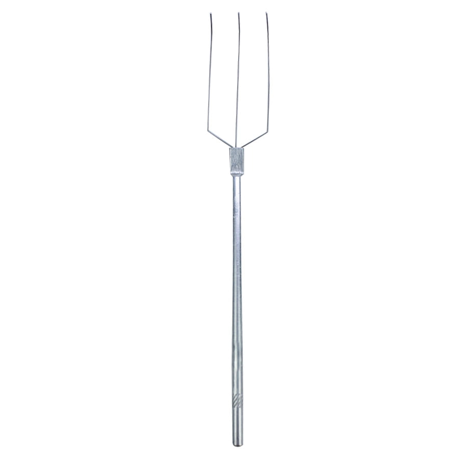 Garfo P/banhar 3 Pontas Curvo 154 Roldan