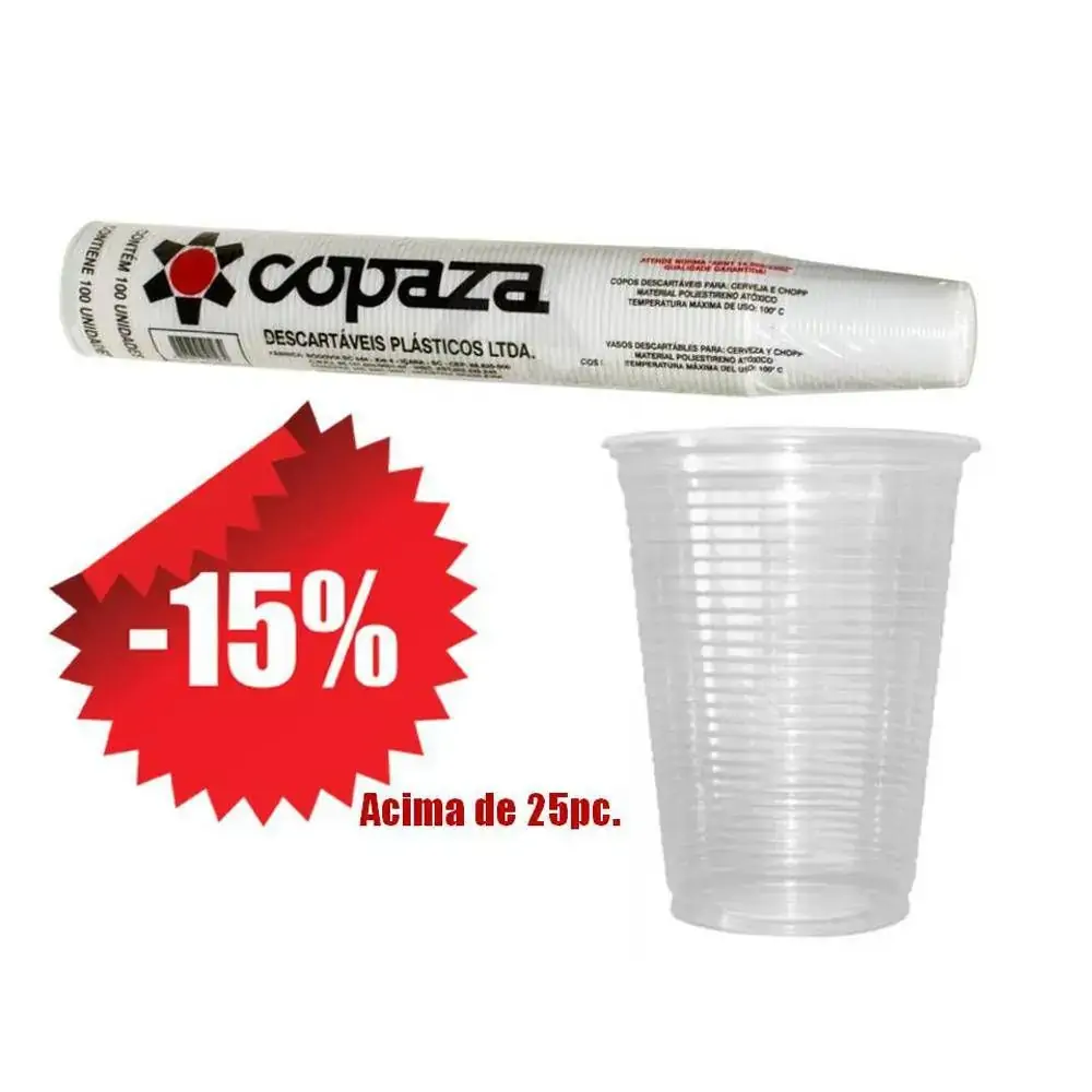 Copo Descartavel Copaza C/100
