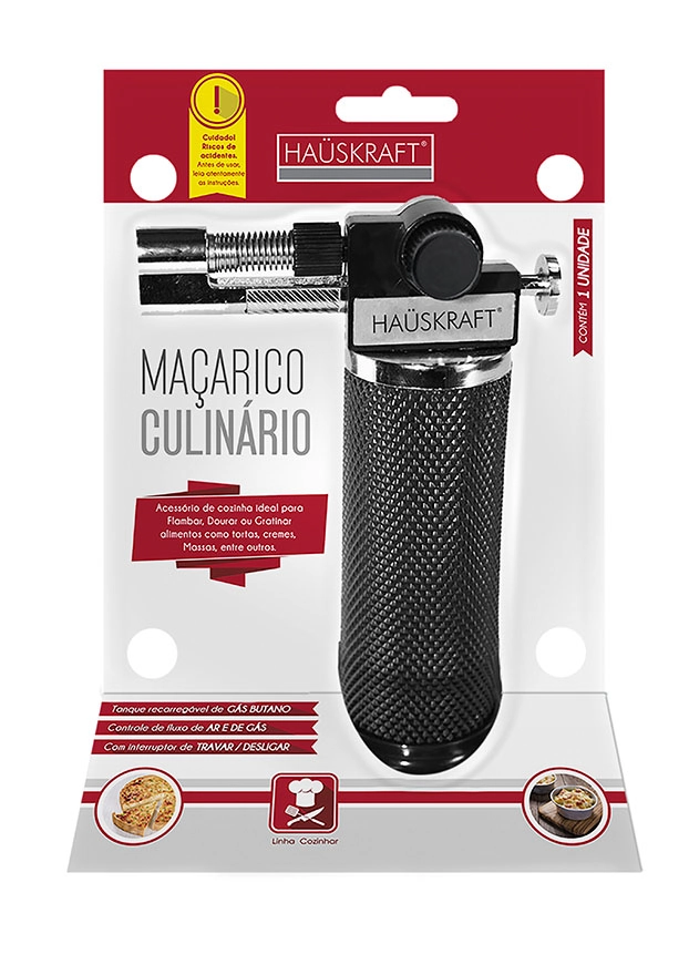 Maçarico Culinario 13 cm Hauskraft