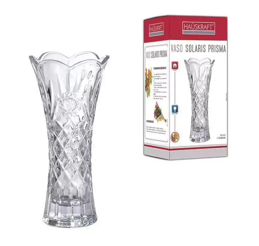 Vaso Solaris Prisma 19Cm Hauskraft