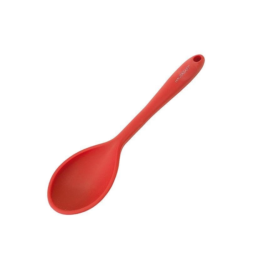 Colher de Arroz Culinário de Silicone com Furo no Cabo