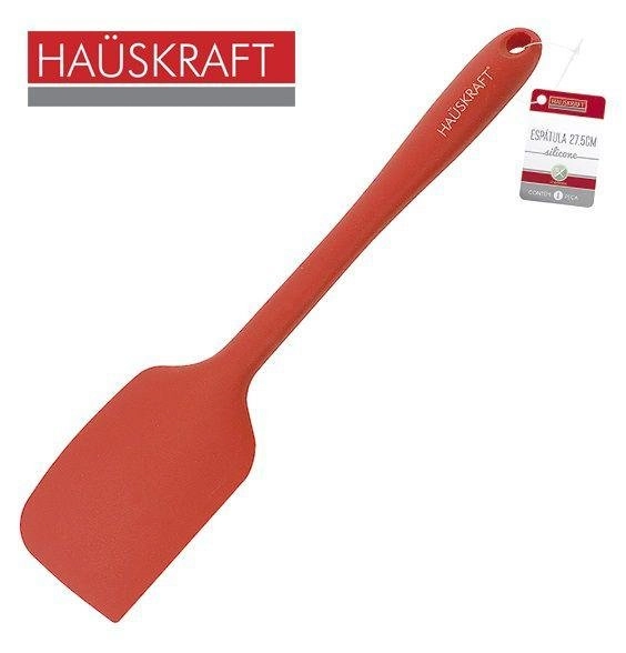 Espátula Pão Duro Culinário de Silicone com Furo no Cabo
