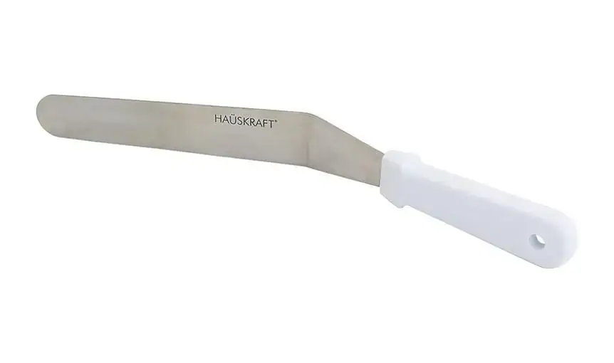 Espátula Confeiteiro Curva Inox 10 Hauskraft