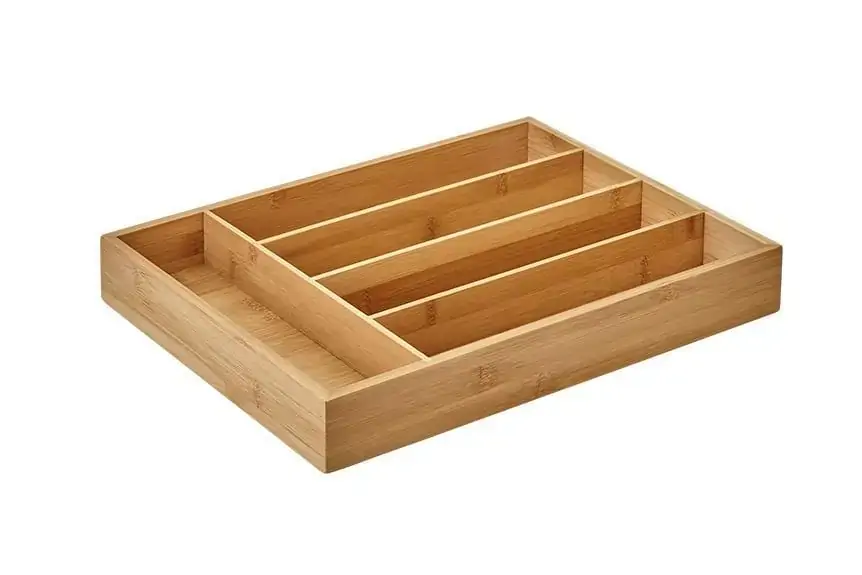 Porta Talher De Bambu 35,5 cm Hauskraft