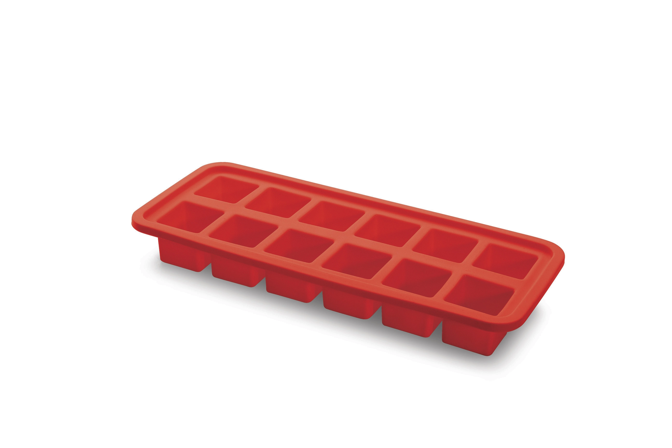 Forma para Gelo Quadrado Haüskraft Vermelha 26,5 cm
