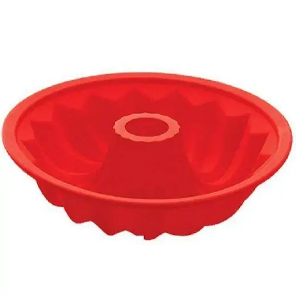 Forma de Silicone para Bolo Torta Pudim 6,5 X 25,5 CM Hauskraft SLCN-004VM