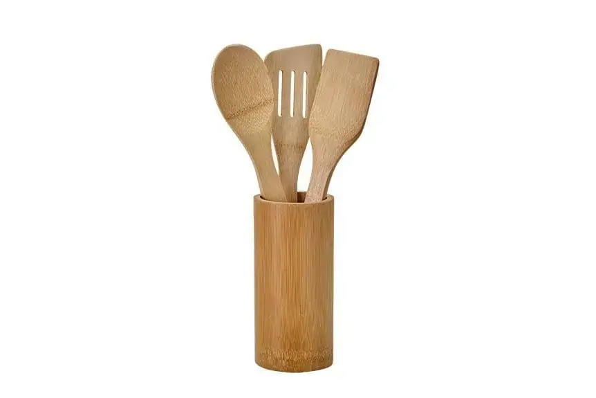 Utensílios Bambu Jogo 4 Peças Hauskraft