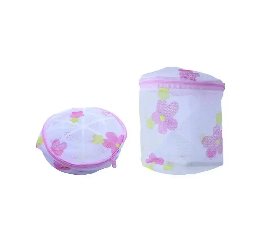 Saco P Lavar Roupa Flor 15,1Cm Western Home