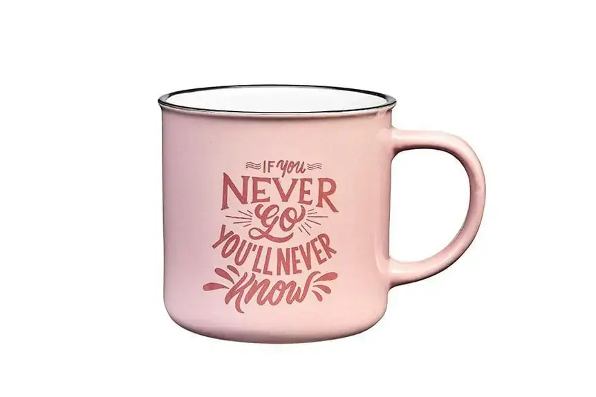 Caneca Never Go 310Ml Hauskraft