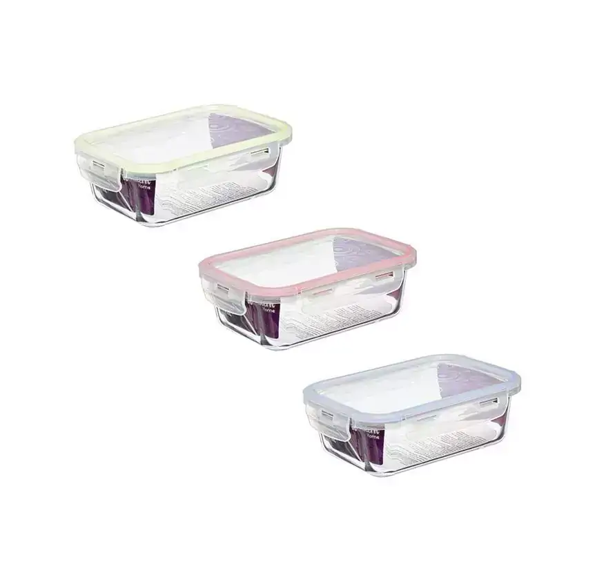Pote Hermético Retangular 800Ml Western Home