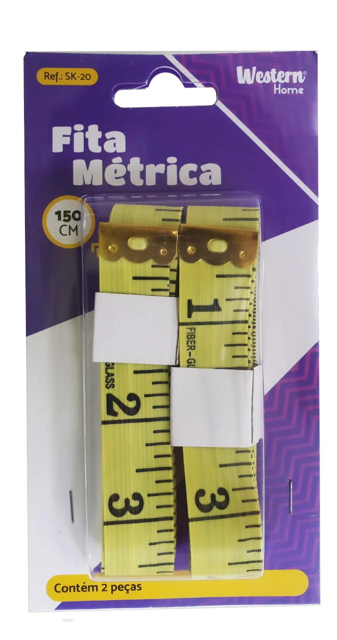 Fita Metrica 2 Peças Western Home