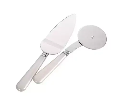Conjunto Para Pizza 2 Peças Pérola