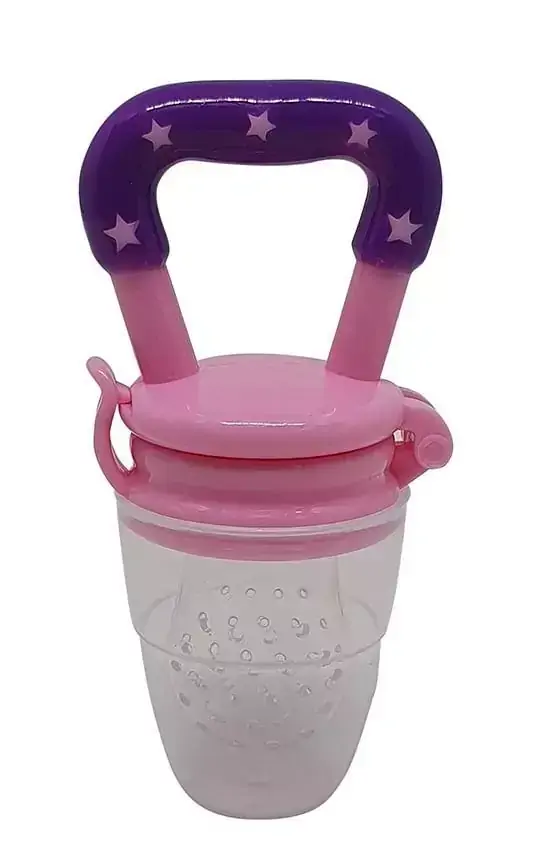 Chupeta Porta Fruta Rosa Western