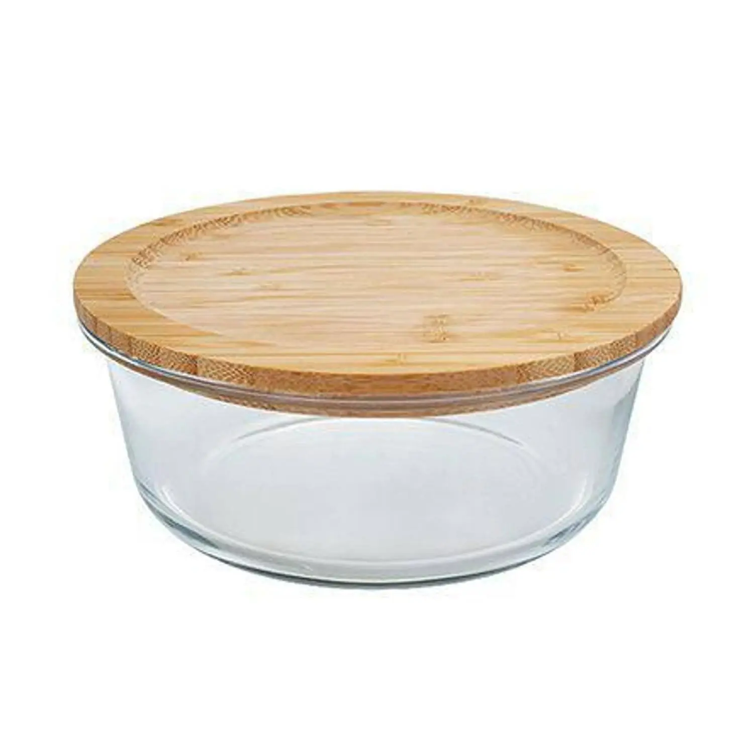 Pote Hermético C/ Tampa Bambu 1L Hauskraft