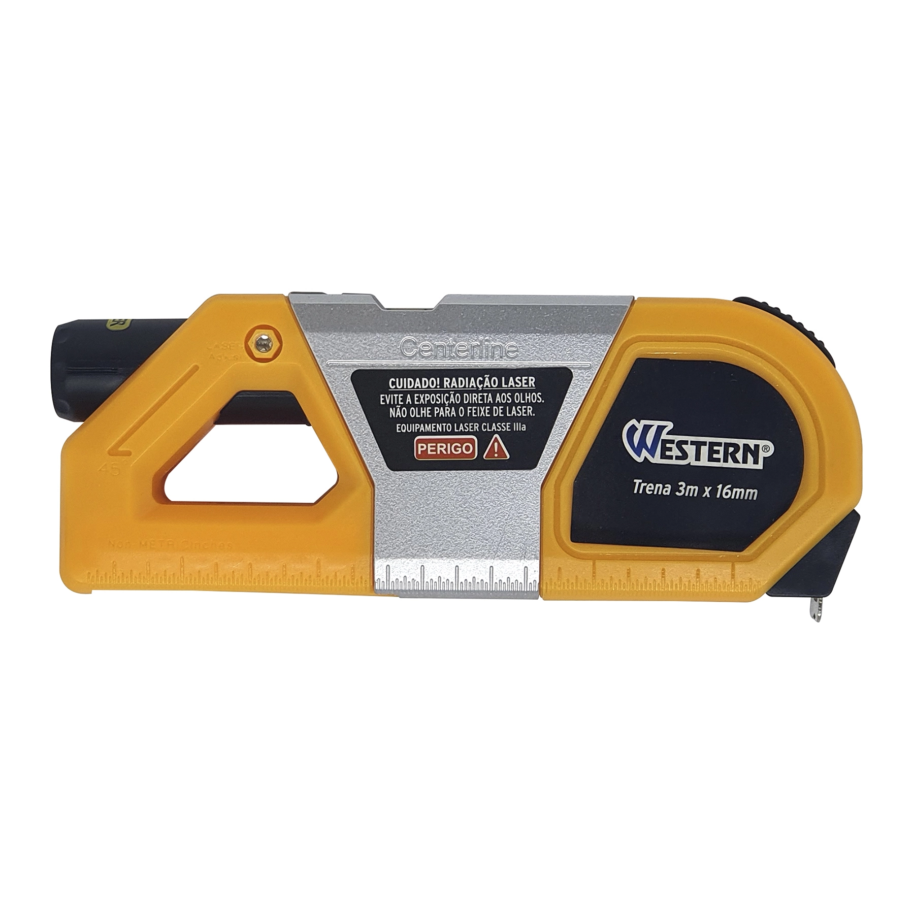 Nível a Laser Vermelho 15m com 2 Bolhas HL-602 Western