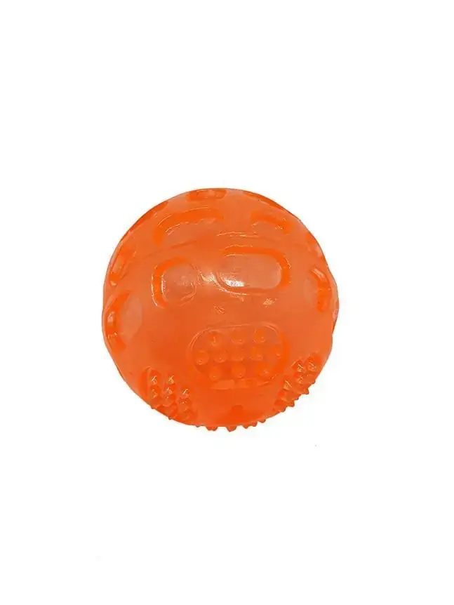 Brinquedo Cao Laranja Bola 7,5 cm Western Pet